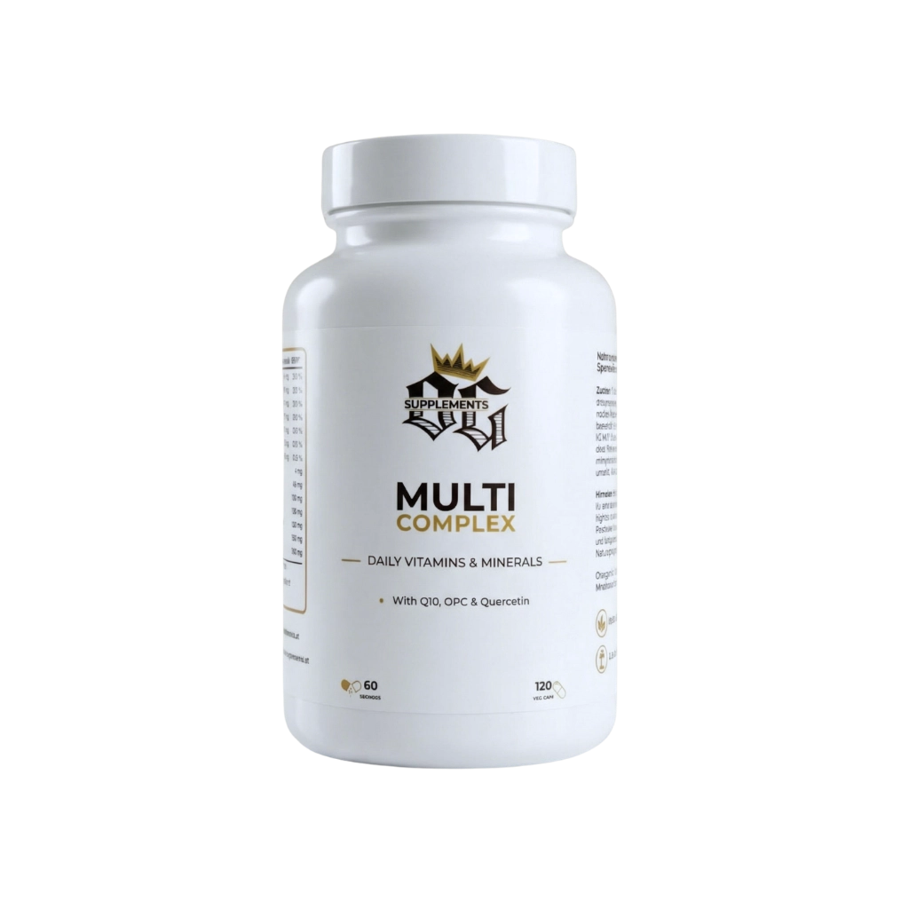 Multi Complex – mit Q10, OPC & Quercetin | 120 Kapseln