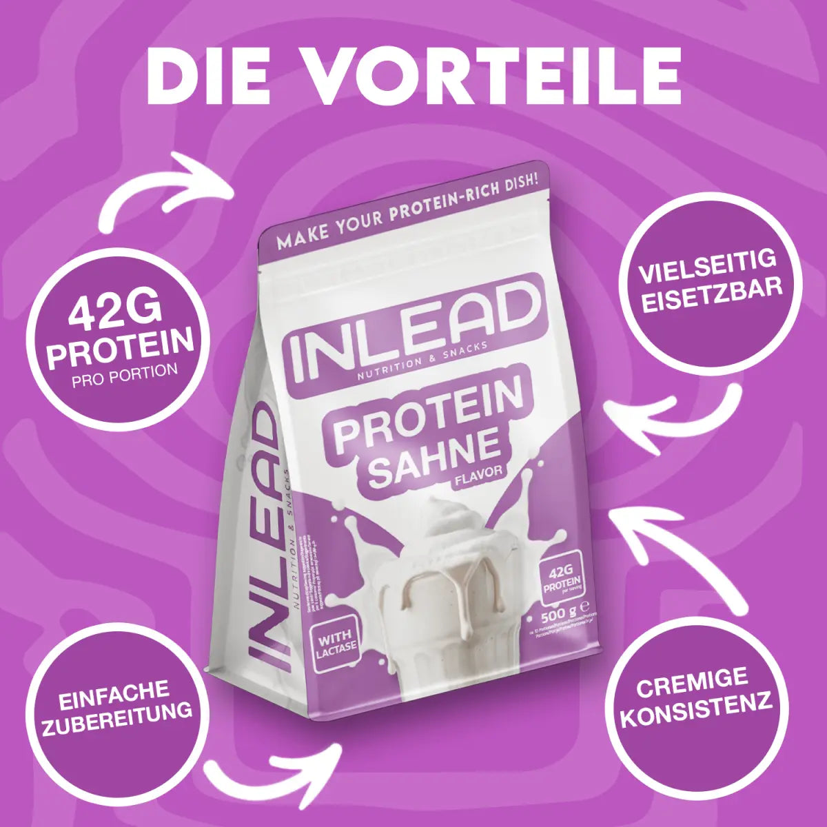 Inlead Protein Sahne | 500g