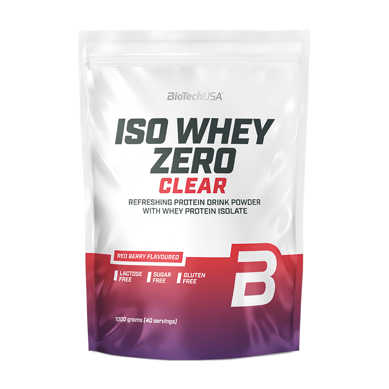 BiotechUSA Iso Whey Zero Clear red berry